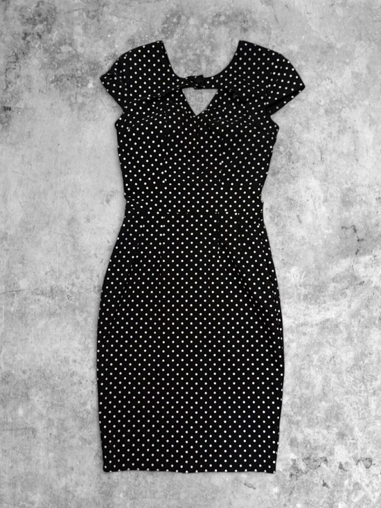 Hell Bunny Dresses & Skirts - Hell Bunny Vixen Retro Polka Dot Dress